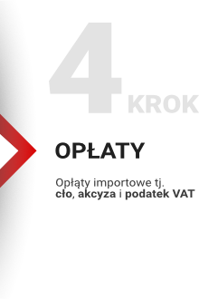 opłaty związane z importem auta z usa