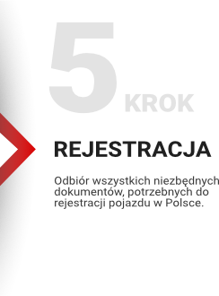 rejestracja pojazdu z USA